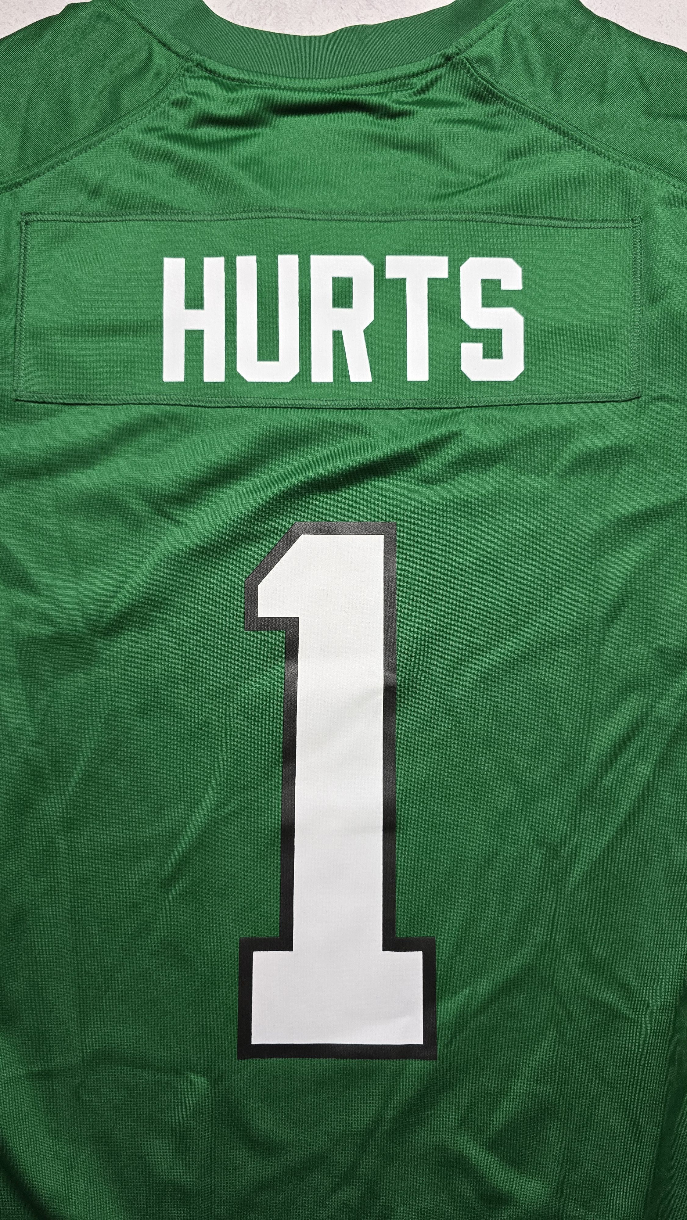 Nike Hurts #1 Eagles Alternate Game Super Bowl LIX Champs Jersey Size US S / EU 44-46 / 1 - 5 Thumbnail