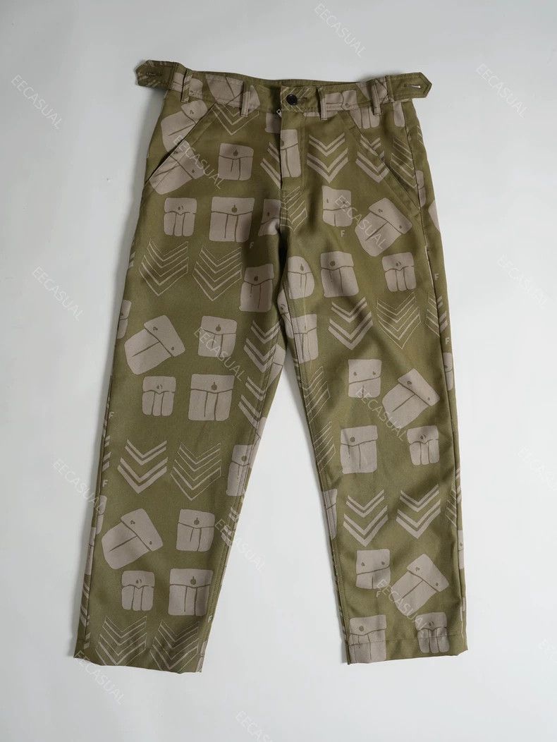 Comme Des Garcons size S Army green slacks