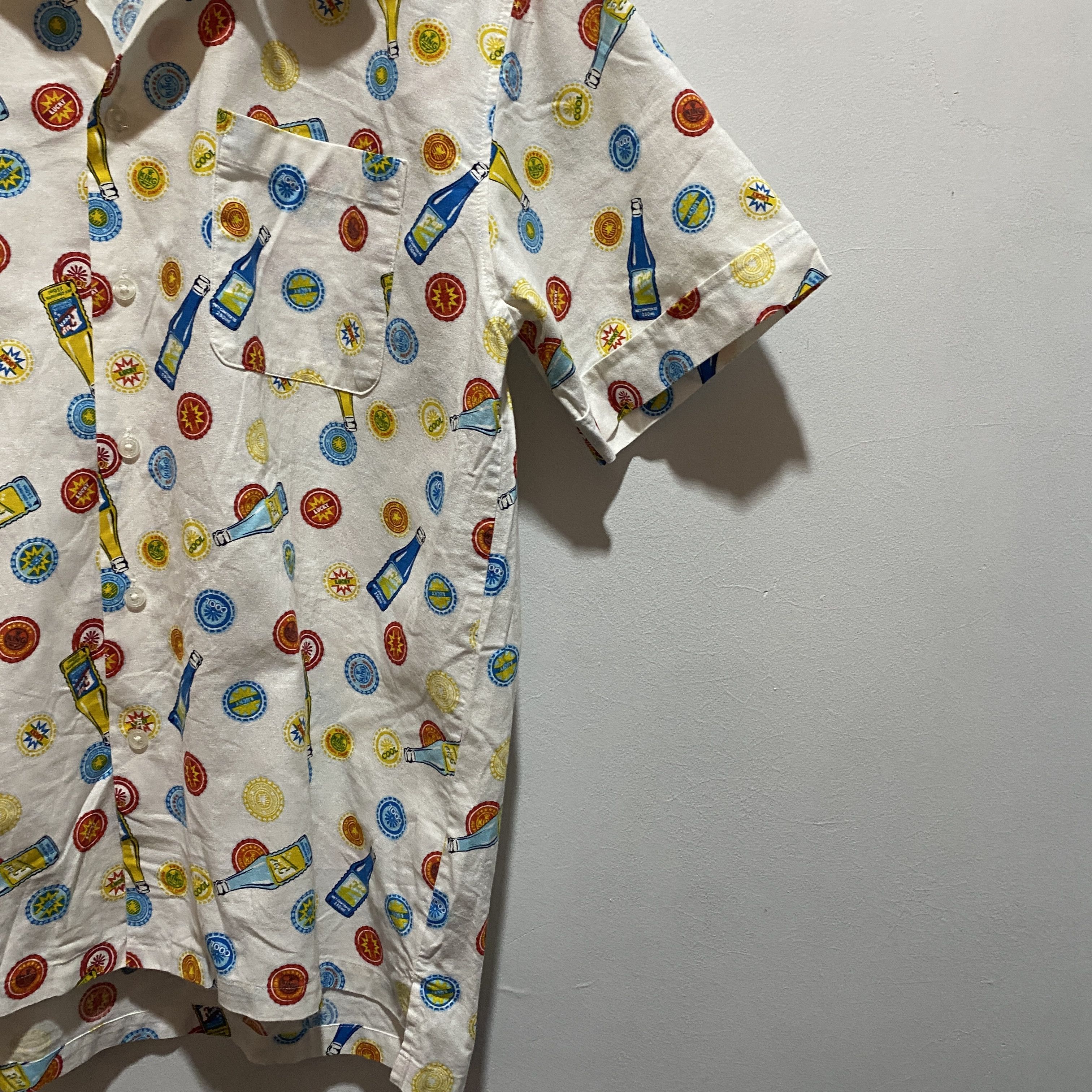 Japanese Brand Glove House Red Japan Pattern Shirt M/L Size US M / EU 48-50 / 2 - 2 Thumbnail