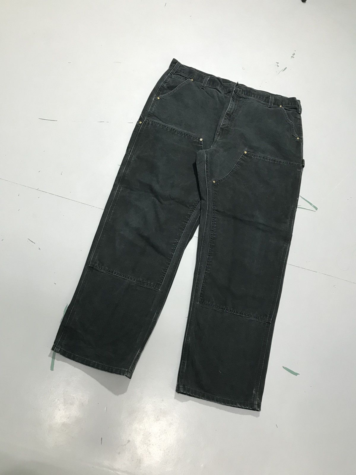 Carhartt Vintage carhartt B01 BLK double knee workwear Size US 42 / EU 58 - 3 Thumbnail