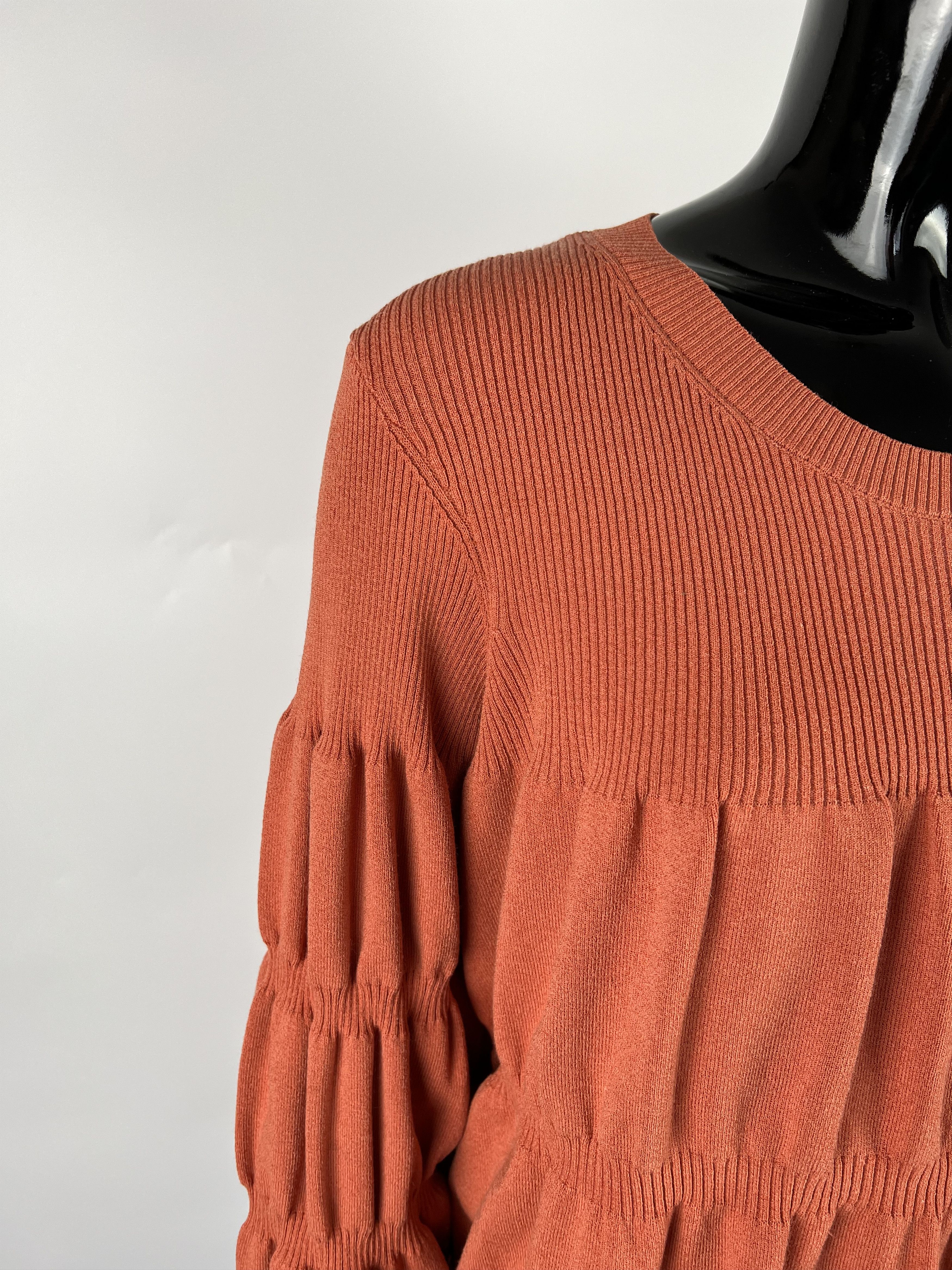 Cos COS Ruffle Crew Neck Sweater Size L Size L / US 10 / IT 46 - 7 Thumbnail