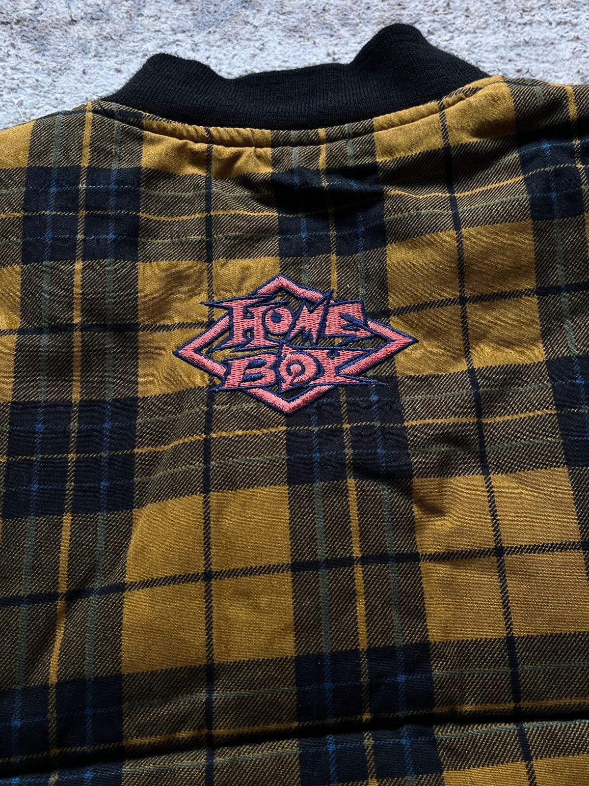 HOMME BOY CO. Home Boy Sz XXL Vest Plaid Baggy Rare Skateboarding Y2K Size US XXL / EU 58 / 5 - 11 Thumbnail