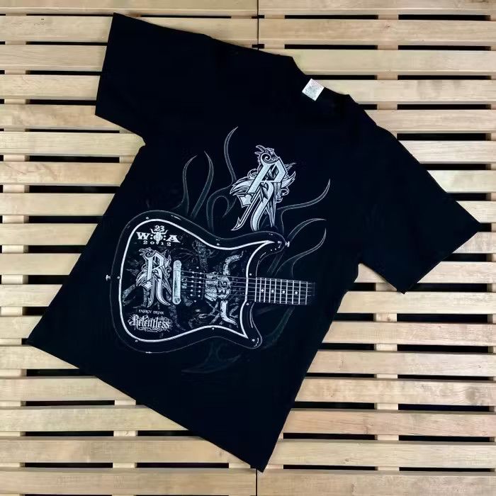 Band Tees Mens Vintage T Shirt Wacken Relentless 2012 Size M Festival Size US M / EU 48-50 / 2 - 1 Thumbnail