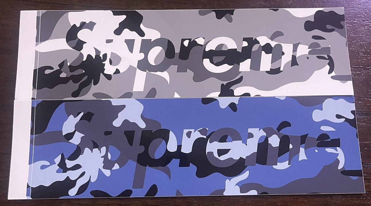Supreme Supreme Camo Box Logo Sticker F/W20 Size ONE SIZE - 1 Thumbnail