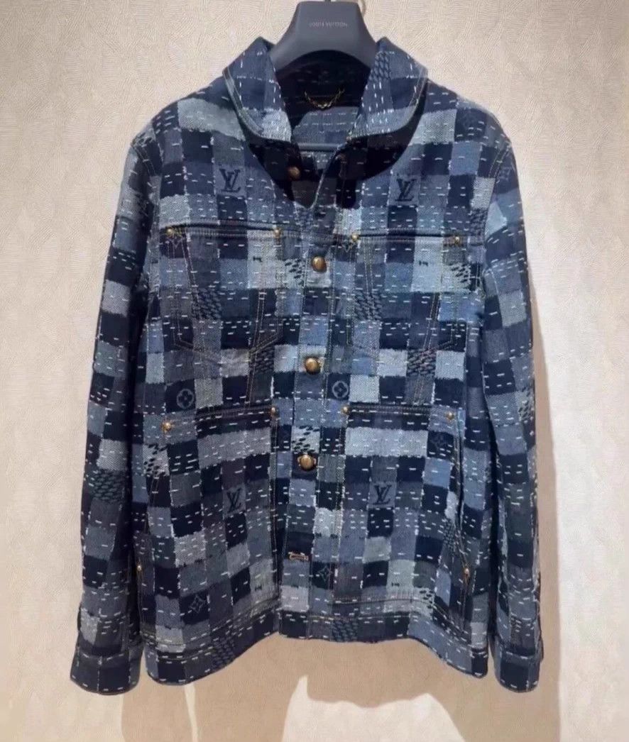 Louis Vuitton LV Denim Jacket Blue 46 Size US S / EU 44-46 / 1 - 1 Thumbnail