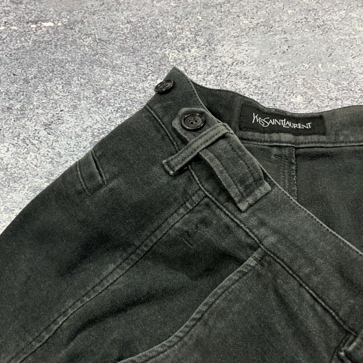 Yves Saint Laurent Yves Saint Laurent Vintage Cotton Trousers Size US 34 / EU 50 - 3 Thumbnail