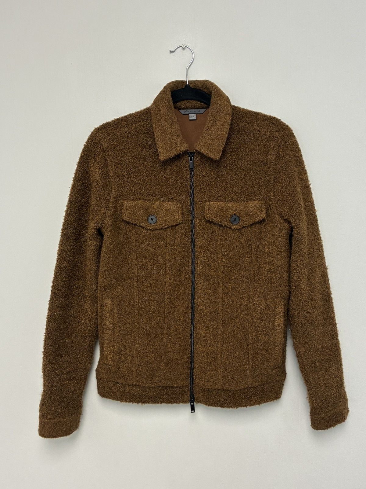 John Varvatos Cynder Boucle Teddy Jacket Size XS Size US XS / EU 42 / 0 - 5 Thumbnail
