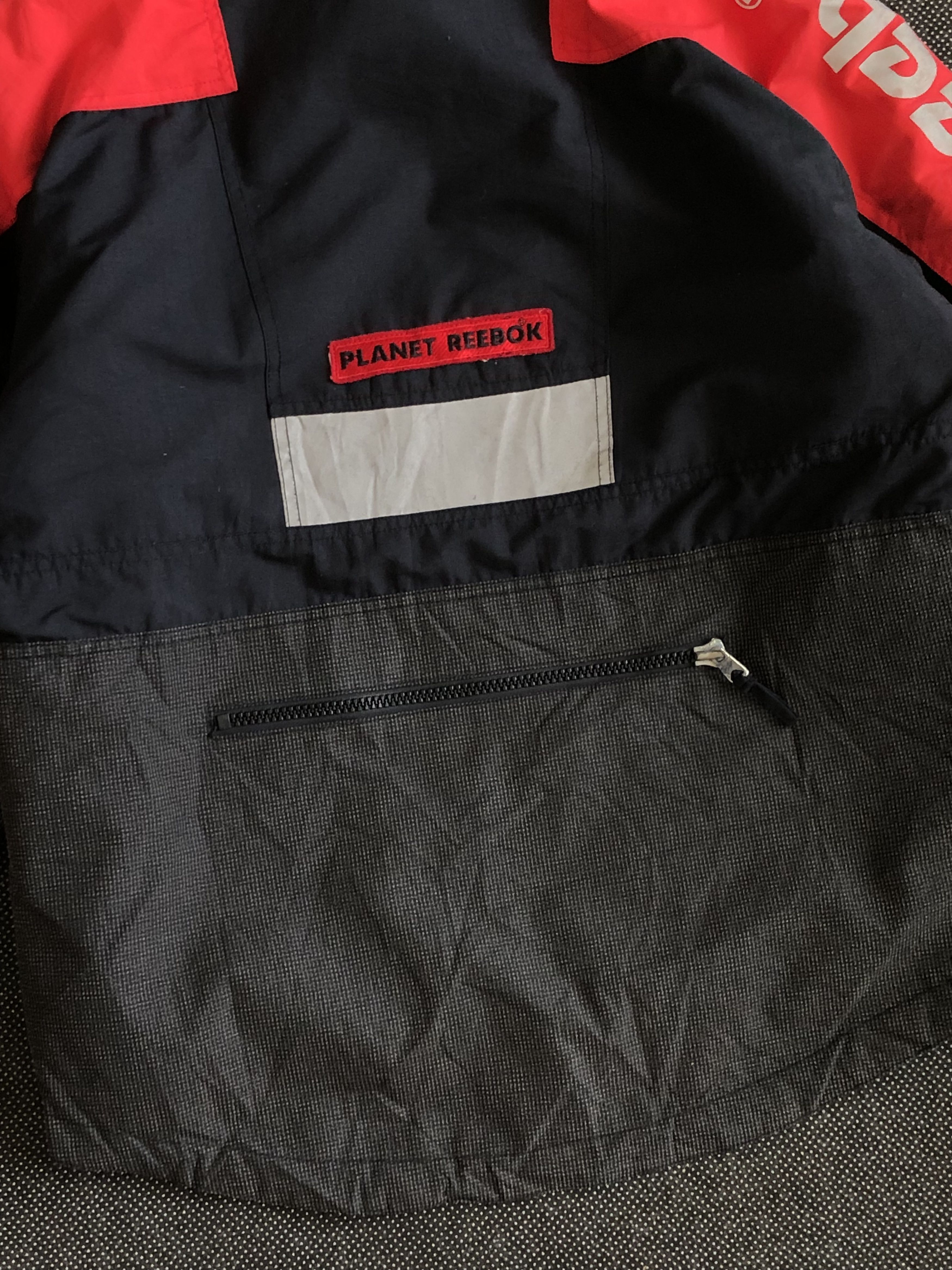 Reebok RARE🔥VINTAGE 90’S PLANET REEBOK OUTDOOR REFLECTOR JACKET Size US XL / EU 56 / 4 - 20 Thumbnail