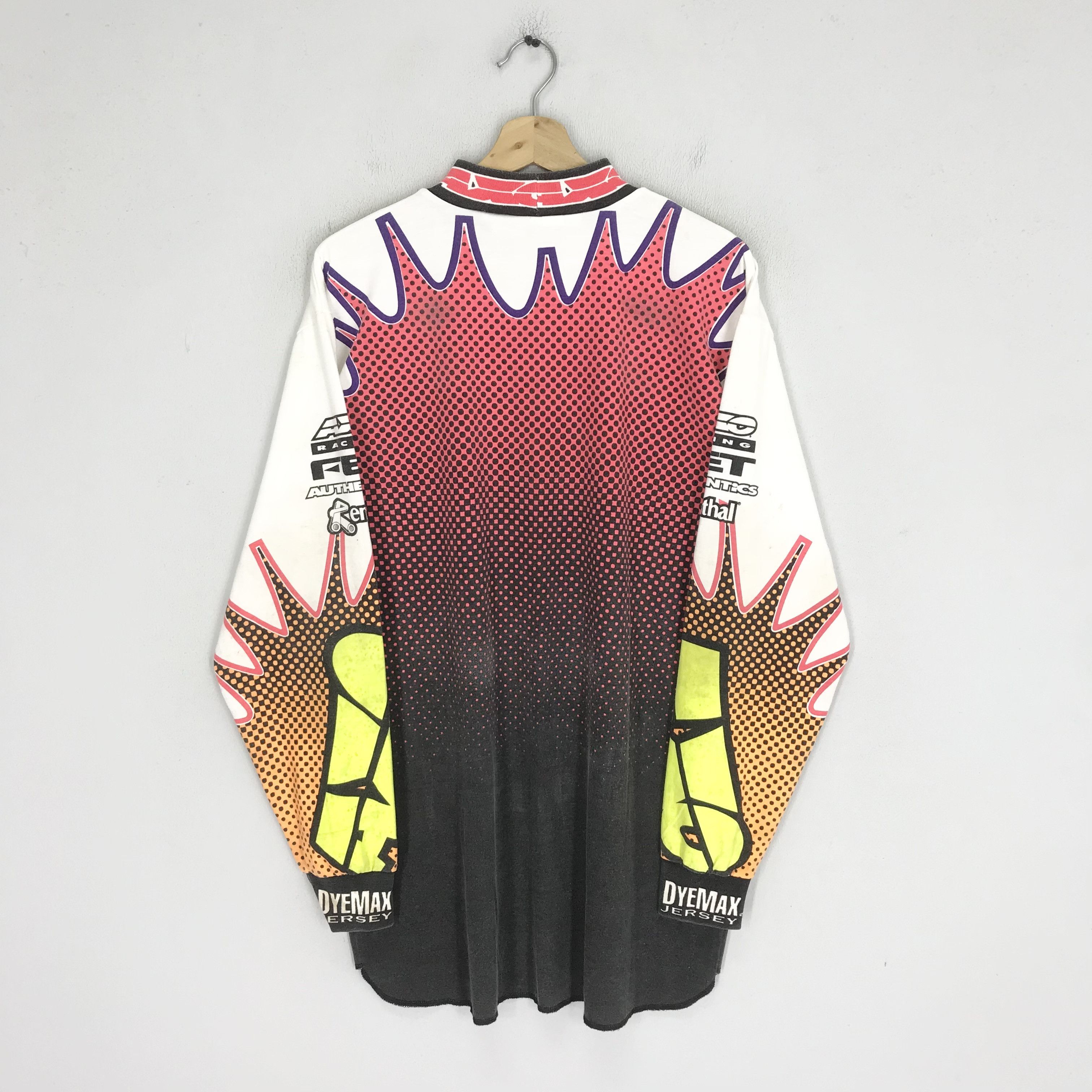 Vintage Vintage 90's Distressed Axo Sport Team Motocross Overprinted Size US M / EU 48-50 / 2 - 2 Thumbnail