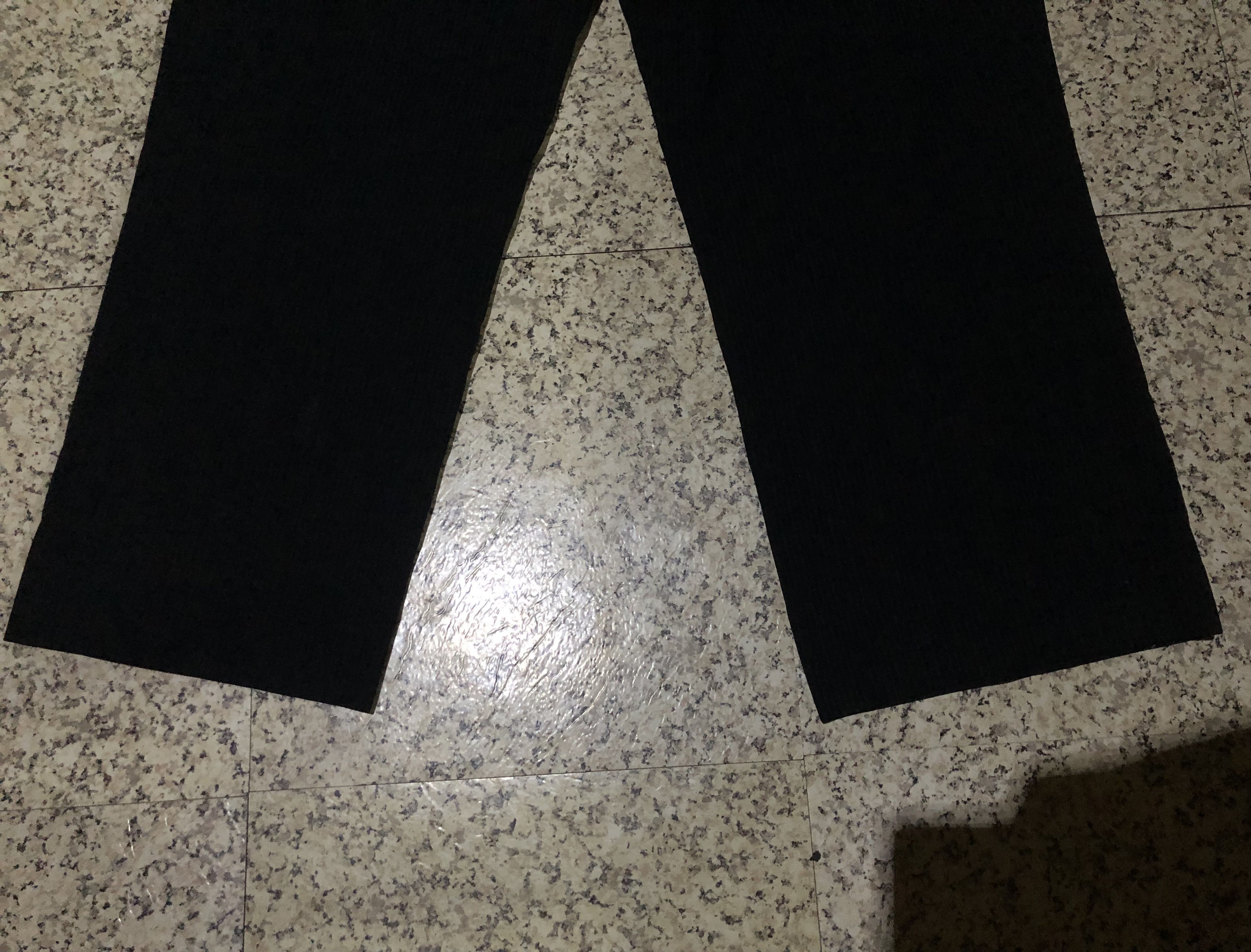 Kansai Yamamoto Vintage 90s SISSI by KANSAI YAMAMOTO Black Cropped Pants Size US 33 - 9 Thumbnail