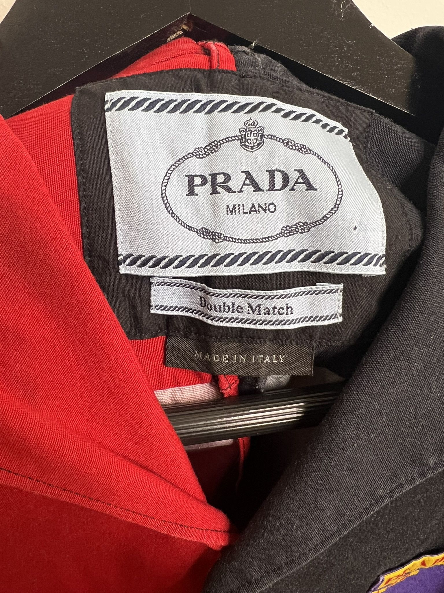 Prada Prada FW20 Double Match Horse Camp Shirt sz M Size US M / EU 48-50 / 2 - 7 Thumbnail