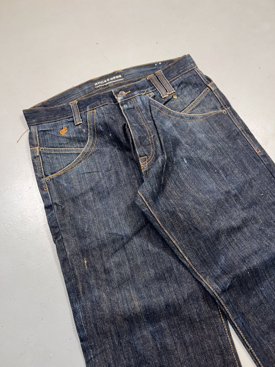 Vintage Vintage rocawear baggy fit denim Size US 34 / EU 50 - 9 Thumbnail