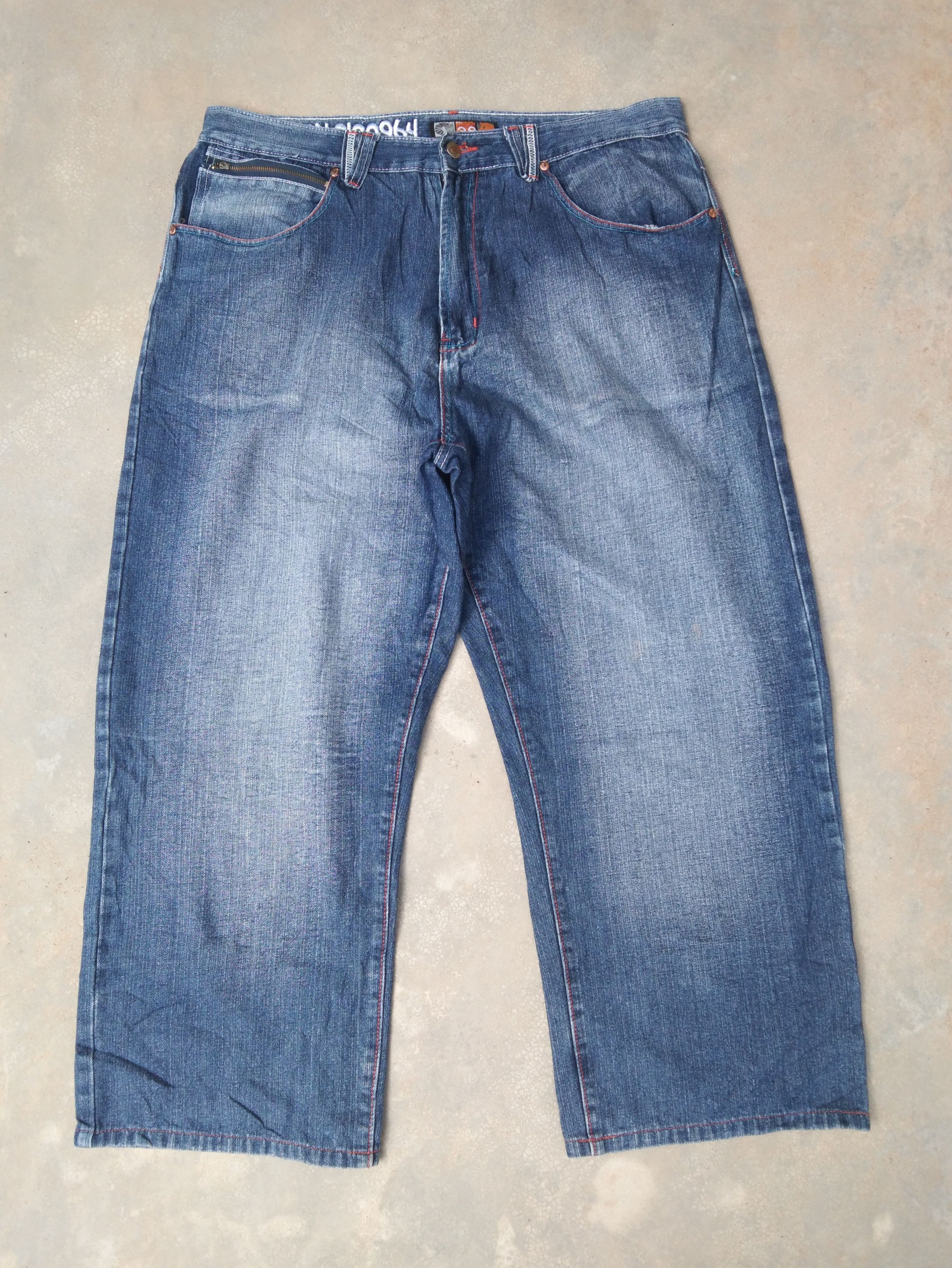 Akademiks Vintage Akademiks Baggy Jeans 38x28 Size US 38 / EU 54 - 2 Thumbnail