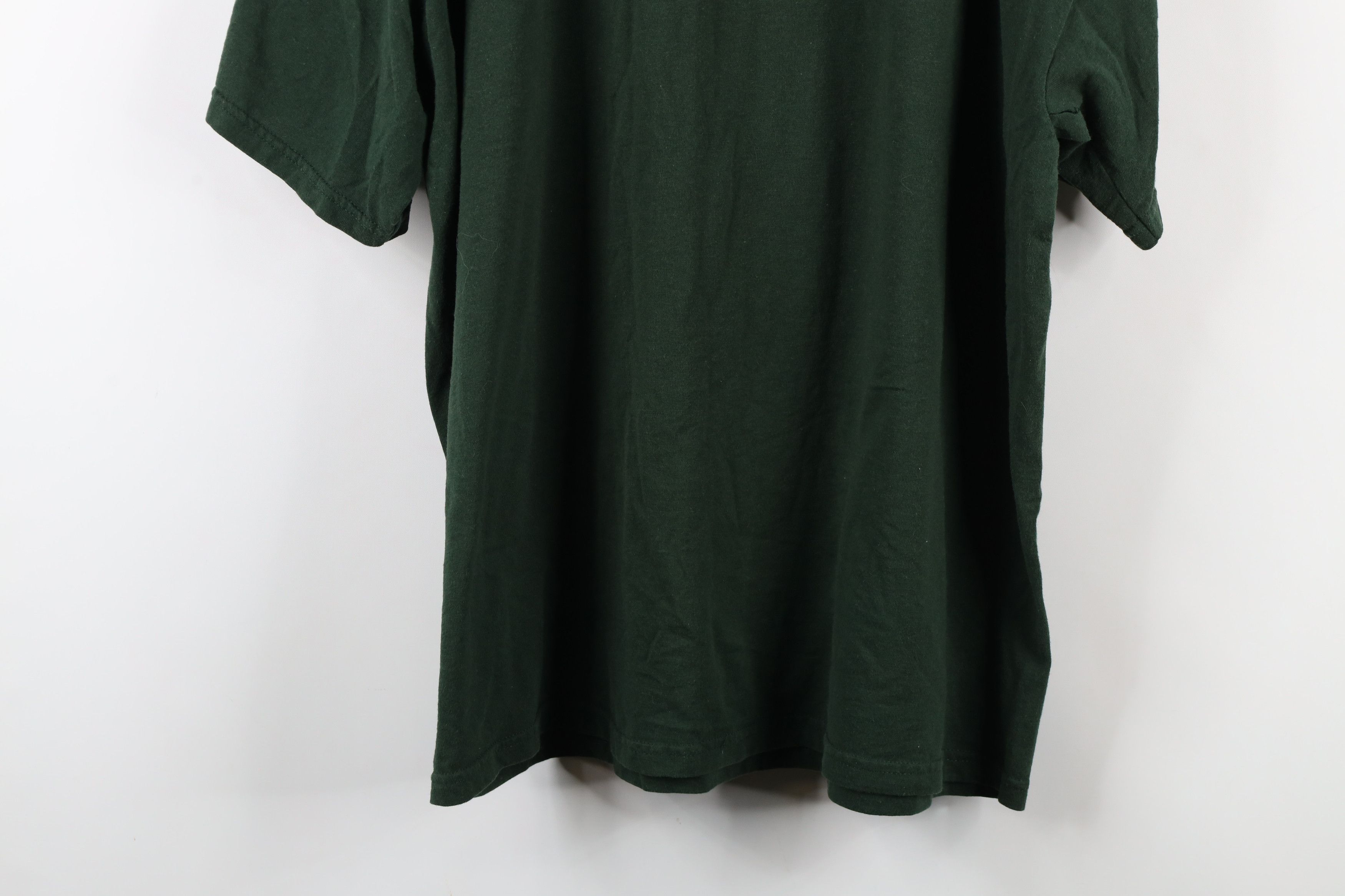Vintage Vintage Y2K Streetwear Short Sleeve T-Shirt Hunter Green Size US XL / EU 56 / 4 - 9 Thumbnail