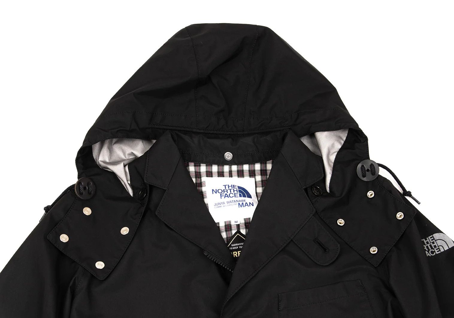Junya Watanabe GORE-TEX Tech Jacket in Black, Size M Size US M / EU 48-50 / 2 - 2 Thumbnail