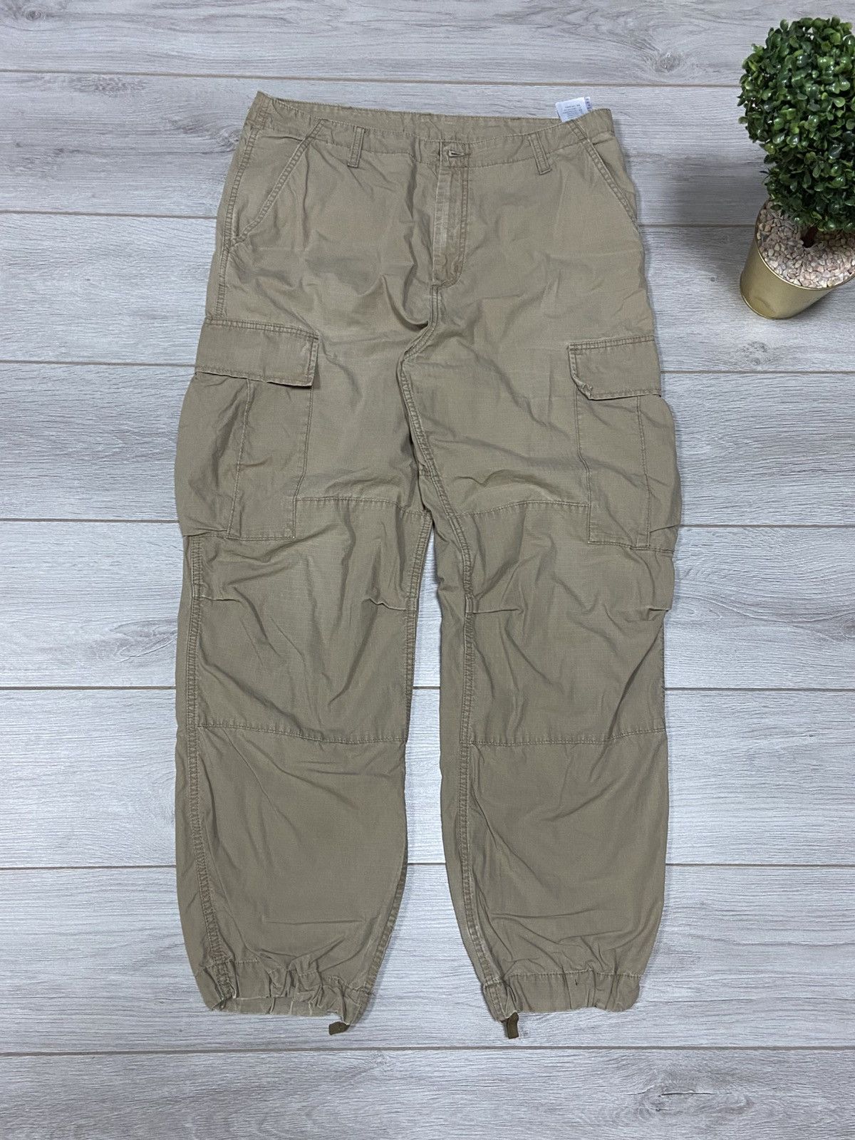 Carhartt × Vintage Carhartt vintage cargo work pants Size US 34 / EU 50 - 2 Thumbnail