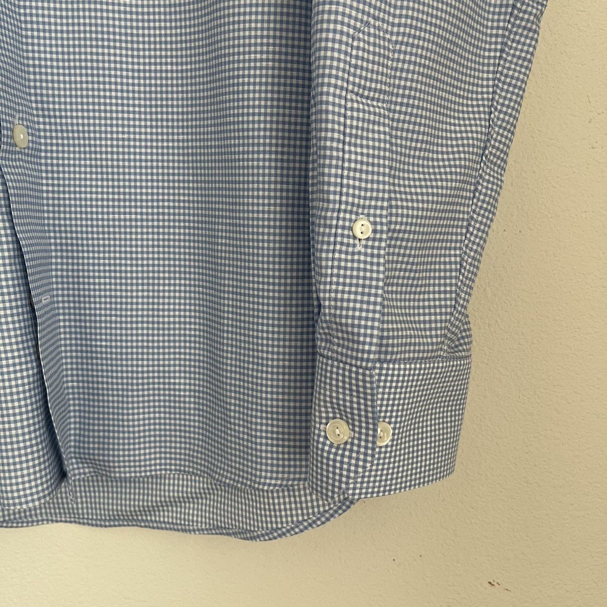 Eton $300 ETON AB Slim Cotton Linen Button Down Long Sleeve Shirt Size US L / EU 52-54 / 3 - 4 Thumbnail