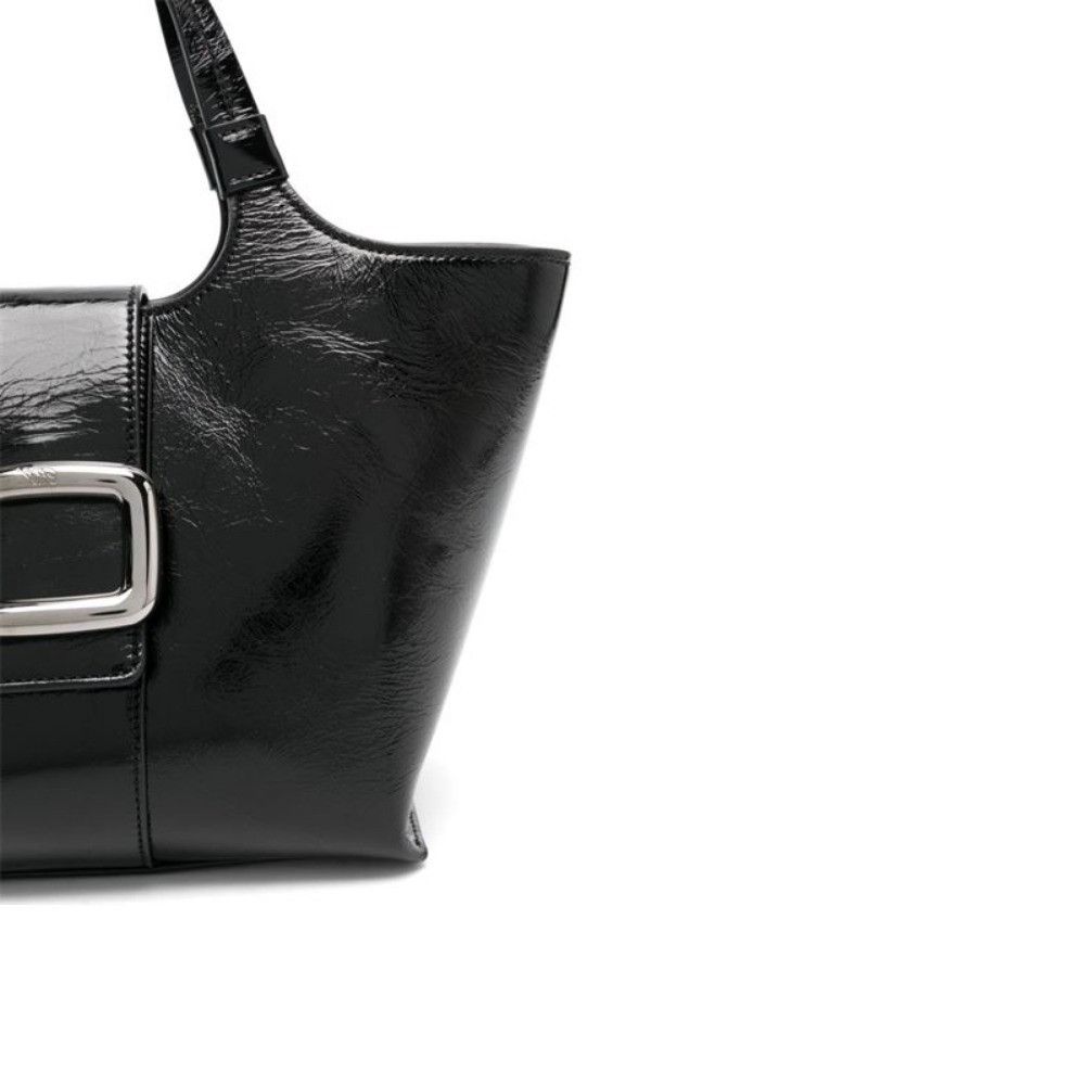 Roger Vivier o1s22i1n0824 Size: OS/ Mini Viv' Chock Tote Bag in Black Size ONE SIZE - 3 Thumbnail