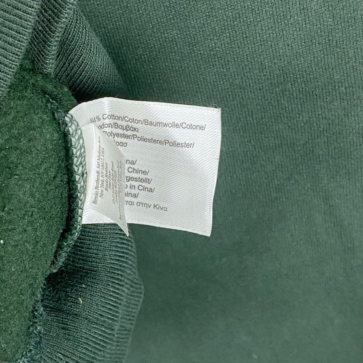 Brooks Brothers Brooks Brothers Sweatshirt Half Zip Pullover Jumper Size US L / EU 52-54 / 3 - 7 Thumbnail