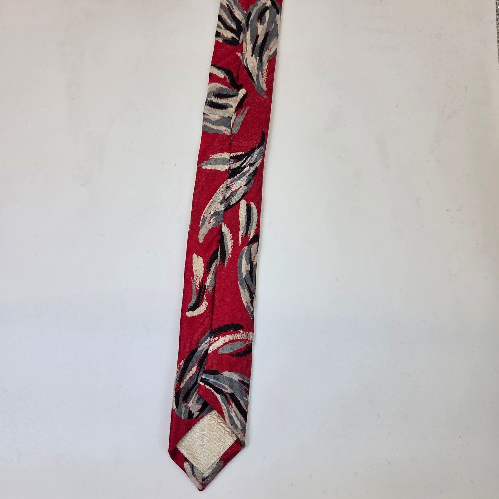 Pierre Balmain Pierre Balmain Italian Silk Abstract Tie Size ONE SIZE - 7 Thumbnail