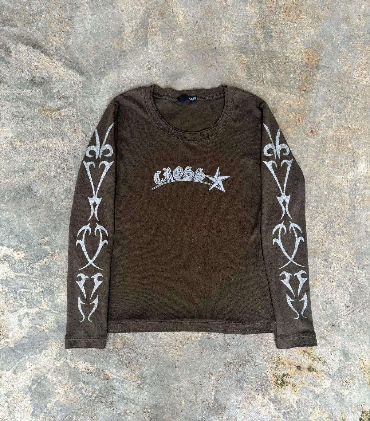 Hysteric Glamour Y2k Cross Jolly Roger Skull Ifsix Lgb Style Longsleeve Size S / US 4 / IT 40 - 1 Thumbnail
