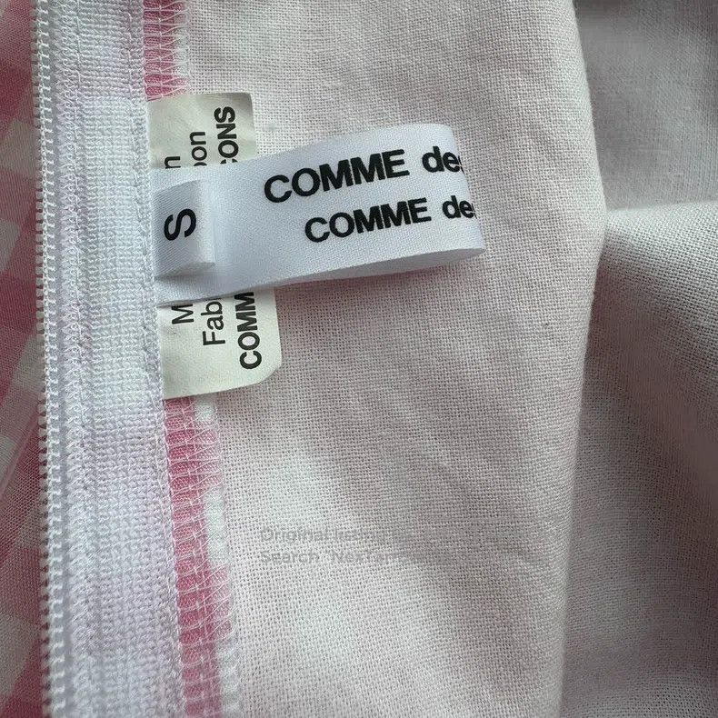 Comme des Garcons Comme Des Garcons Retro pink and white plaid stand collar Size S / US 4 / IT 40 - 7 Thumbnail