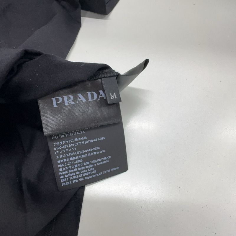 Prada Prada Men's Casual Black Short Sleeve TShirt-2506 Size US M / EU 48-50 / 2 - 4 Thumbnail