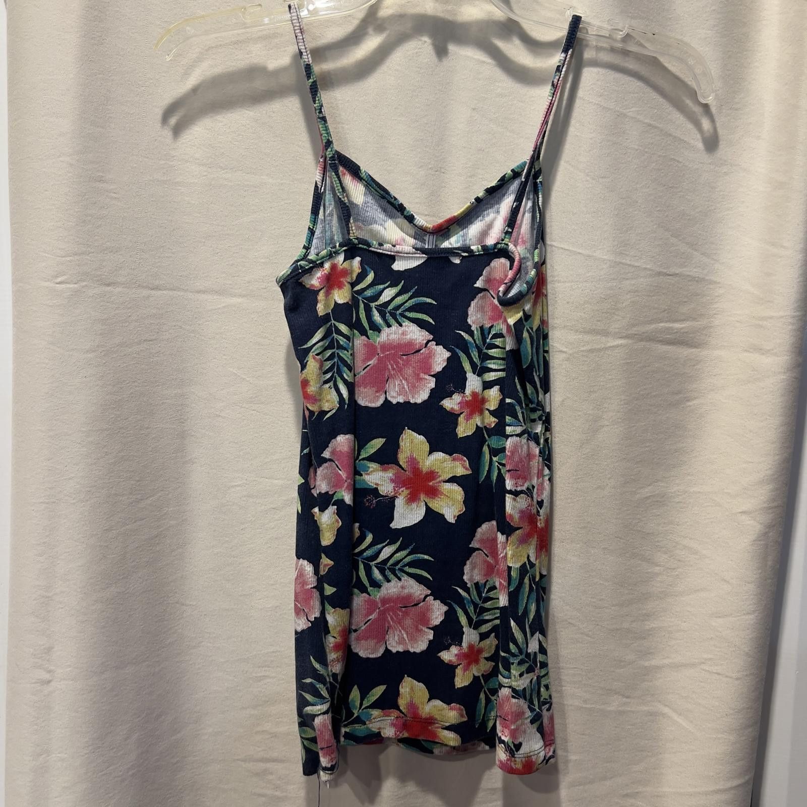 Unknown London Floral Print Women's Mini Dress with Spaghetti Straps Size M / US 6-8 / IT 42-44 - 2 Thumbnail
