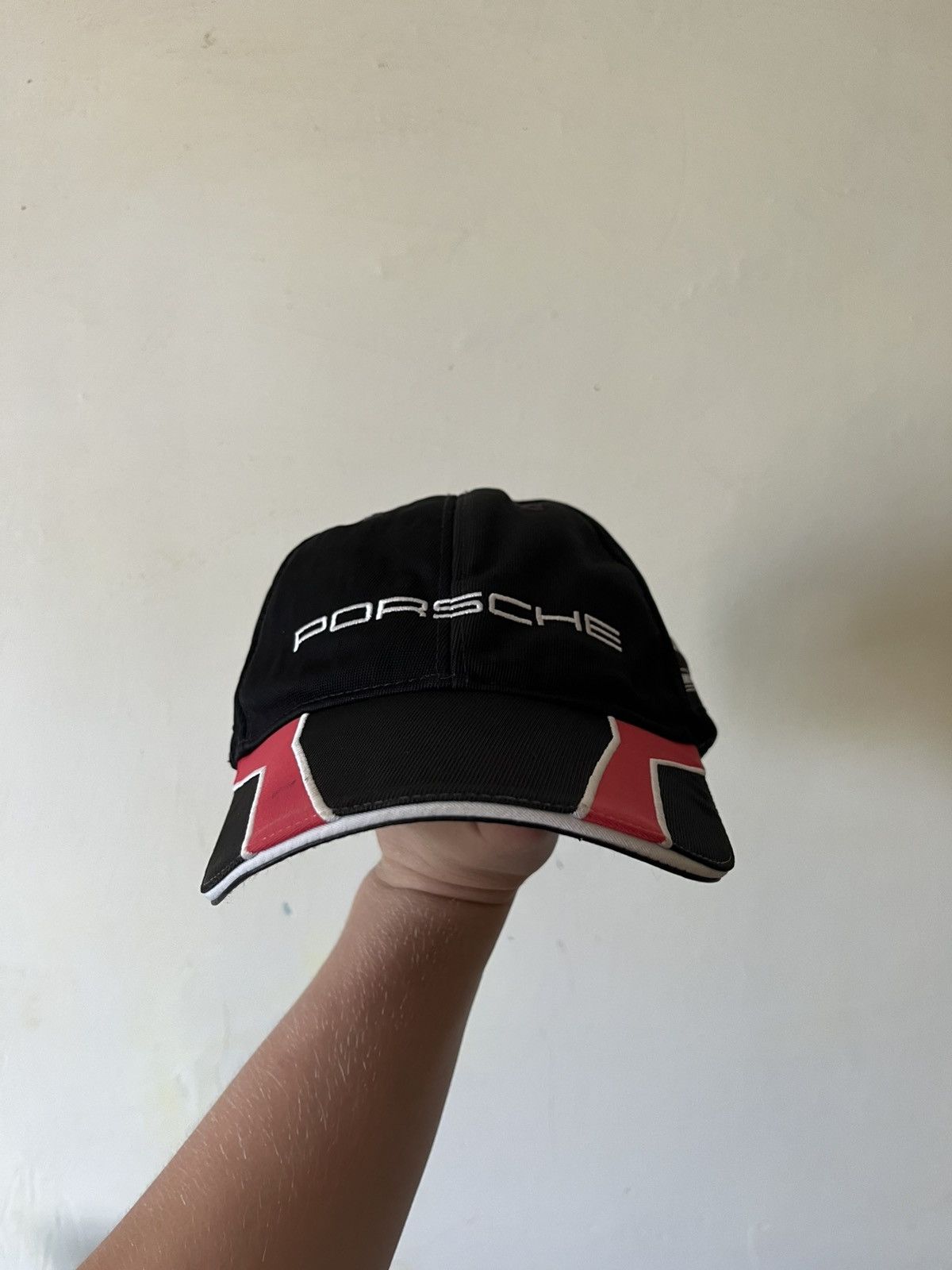 Porsche Design Porsche Motorsport Cap — Black/Red Y2K Size ONE SIZE - 1 Thumbnail