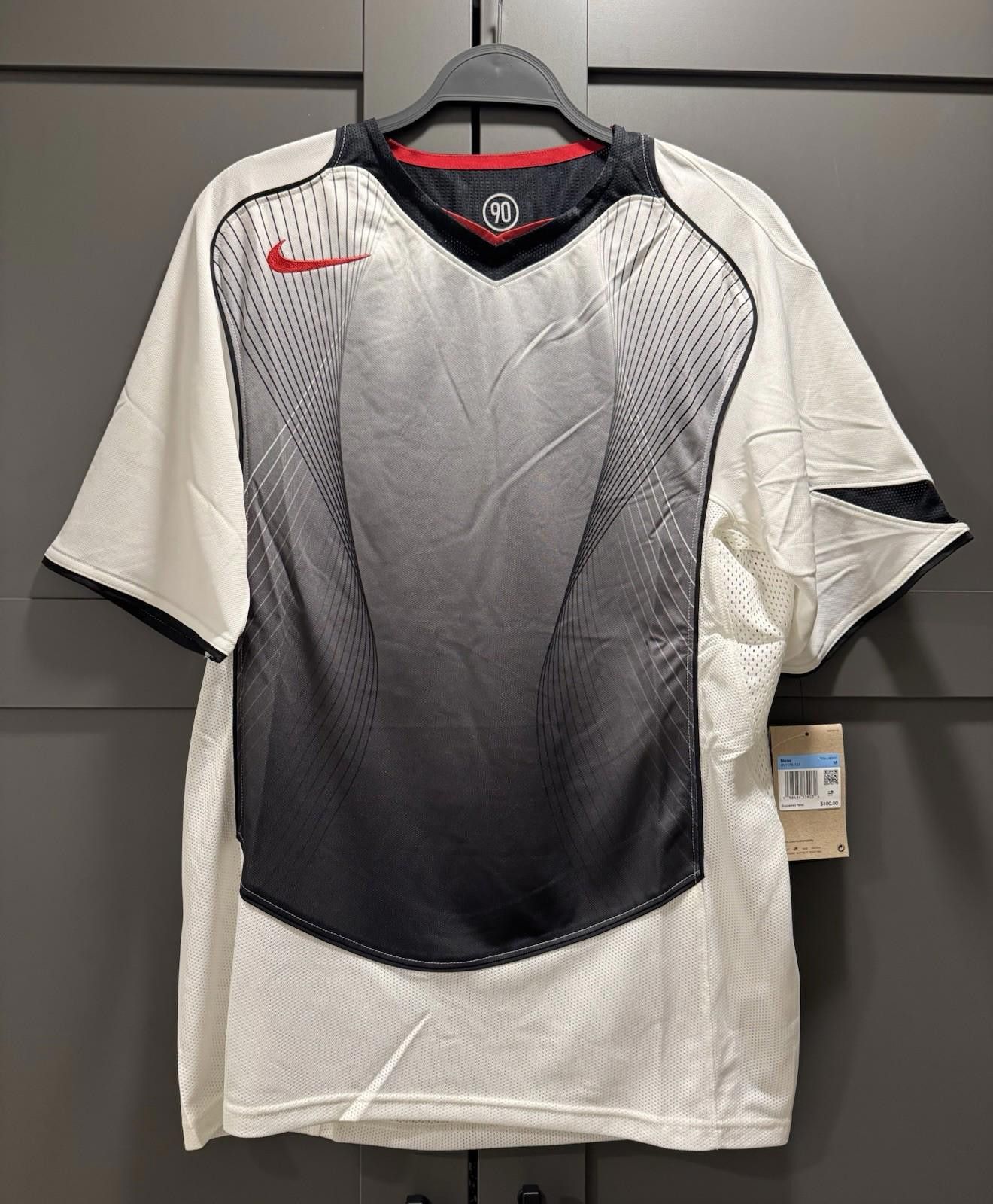 Nike NEW $100 NIKE TOTAL 90 RETRO DRI-FIT SOCCER JERSEY SIZE M Size US M / EU 48-50 / 2 - 1 Thumbnail
