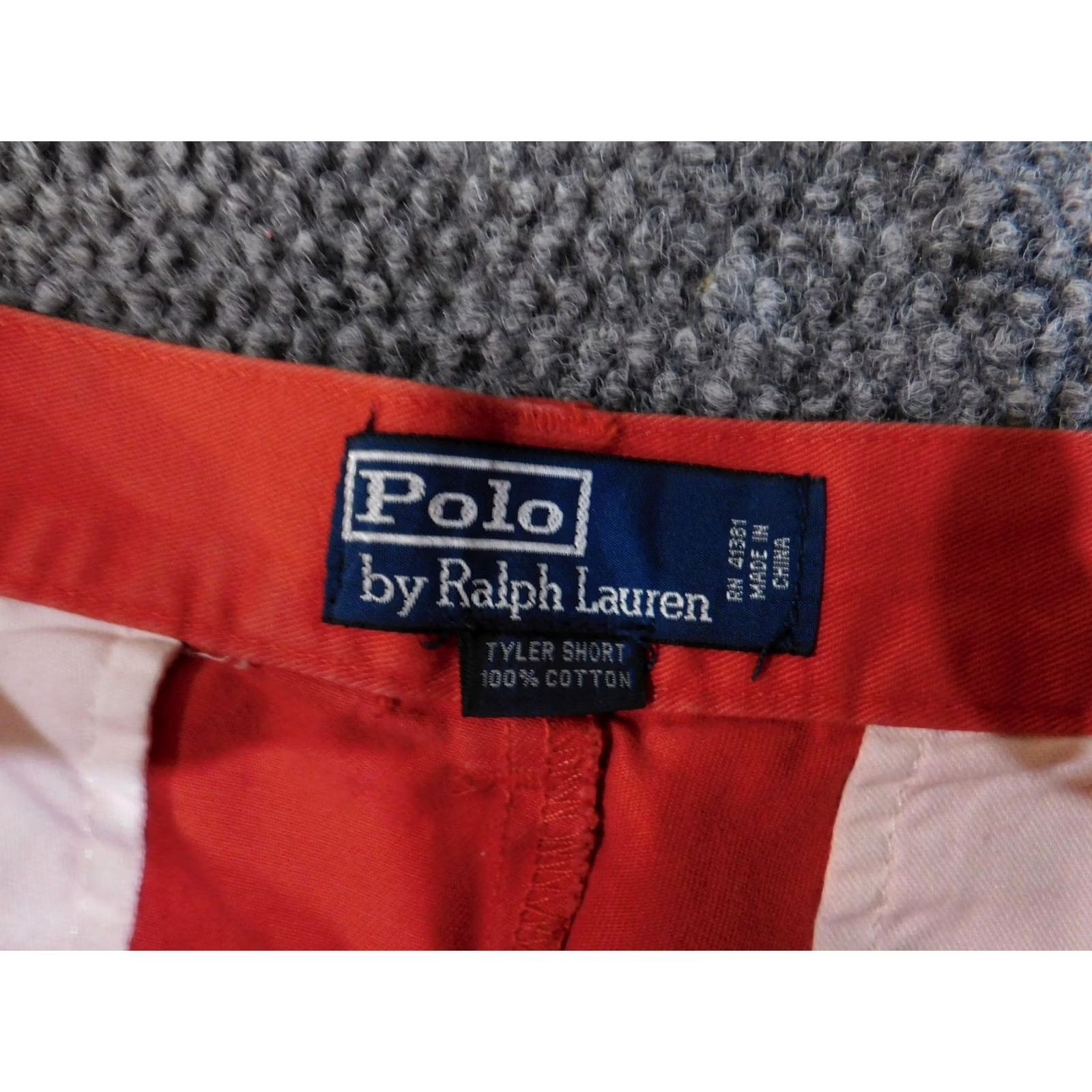 Polo Ralph Lauren Polo Ralph Lauren Shorts Mens 36 Red Tyler Classic Chino Pleated Casual Shorts Size US M / EU 48-50 / 2 - 6 Thumbnail