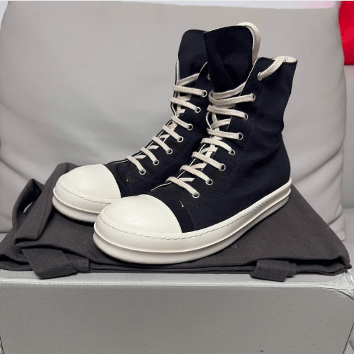 Rick Owens Rick Owens Hi-Top Sneakers Size US 7 / EU 40 - 1 Thumbnail