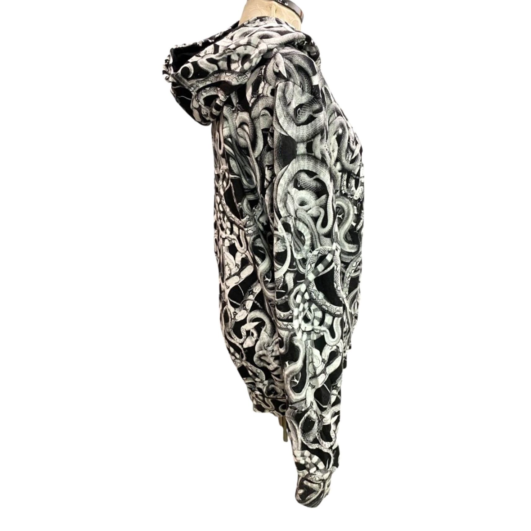 Eleven Paris ElevenParis Hoodie Medium White Snake Print Life is a Joke Mens Size US M / EU 48-50 / 2 - 5 Thumbnail
