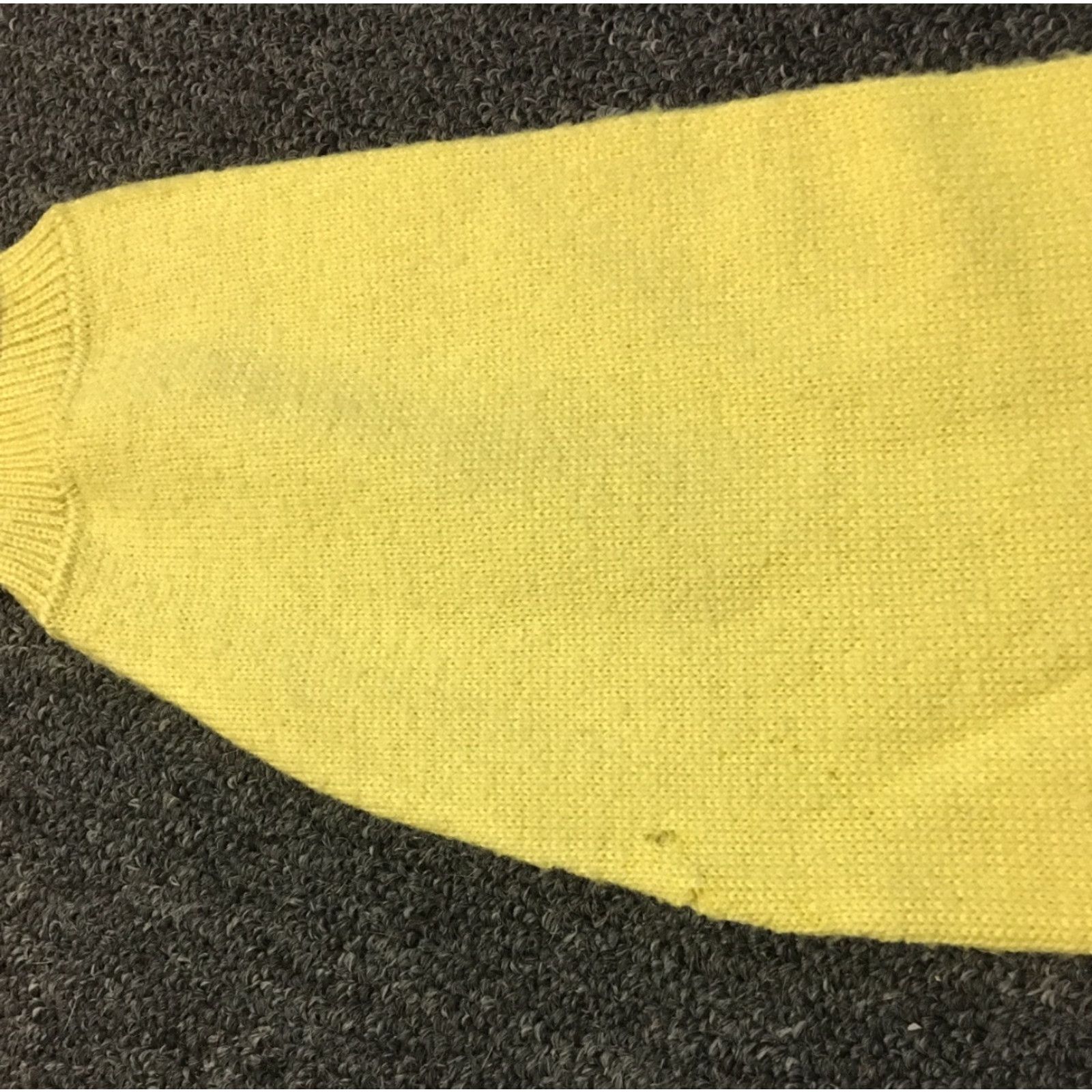 Vintage VINTAGE Track & Field Shirt S/M USA 1950s Yellow Wool Knit Letterman Sweater Varsity Cheerleader Men’s Boys Girls? Size S / US 4 / IT 40 - 3 Thumbnail