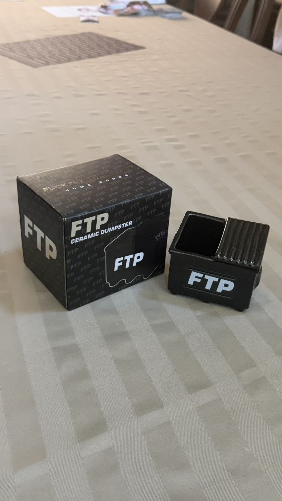 Fuck The Population FTP CERAMIC DUMPSTER Size ONE SIZE - 1 Thumbnail