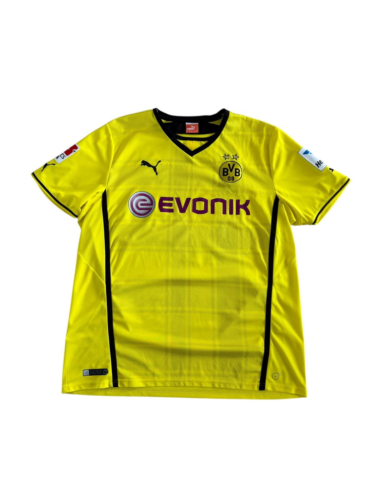 Puma 2014 BORUSSIA DORTMUND PUMA HOME SOCCER JERSEY Schmelzer Size US M / EU 48-50 / 2 - 1 Thumbnail