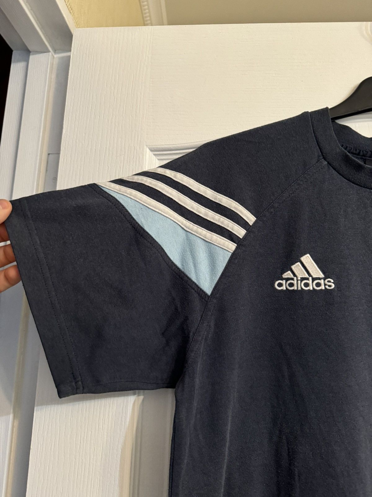 Adidas × Vintage Vintage Real Madrid Adidas Training T Shirt Small size Size US S / EU 44-46 / 1 - 7 Thumbnail