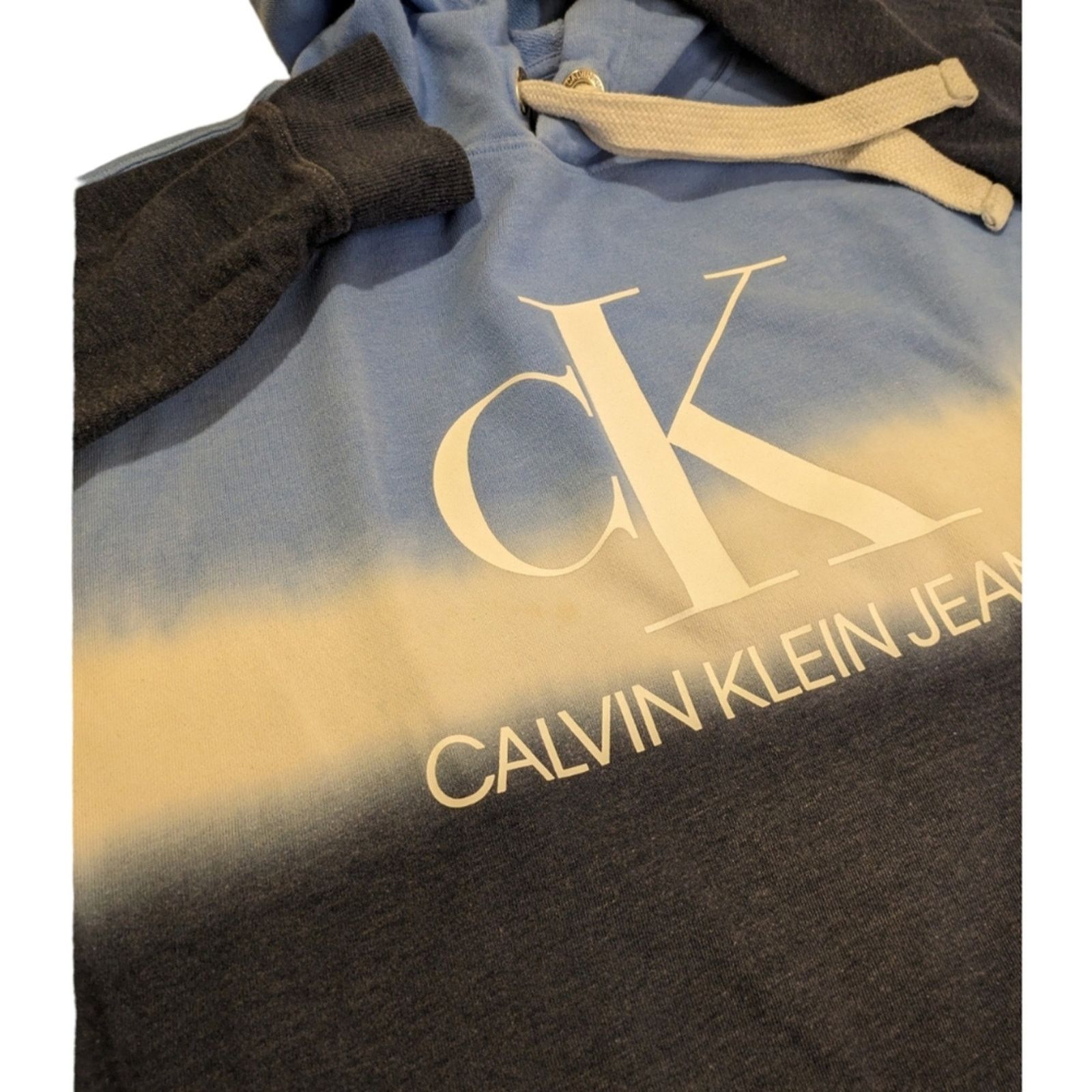 Calvin Klein Calvin Klein Jeans CK Tie Dye Cropped Boxy Hoodie Women XL Size XL / US 12-14 / IT 48-50 - 8 Thumbnail