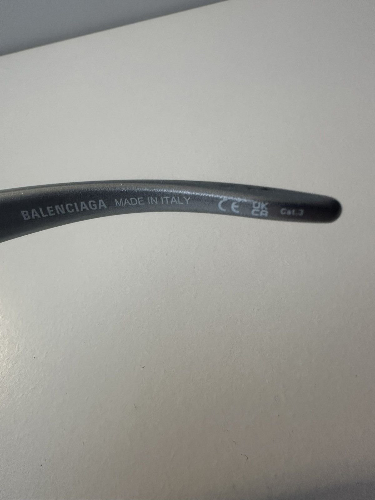 Balenciaga Balenciaga skin cat silver sunglasses Size ONE SIZE - 5 Thumbnail