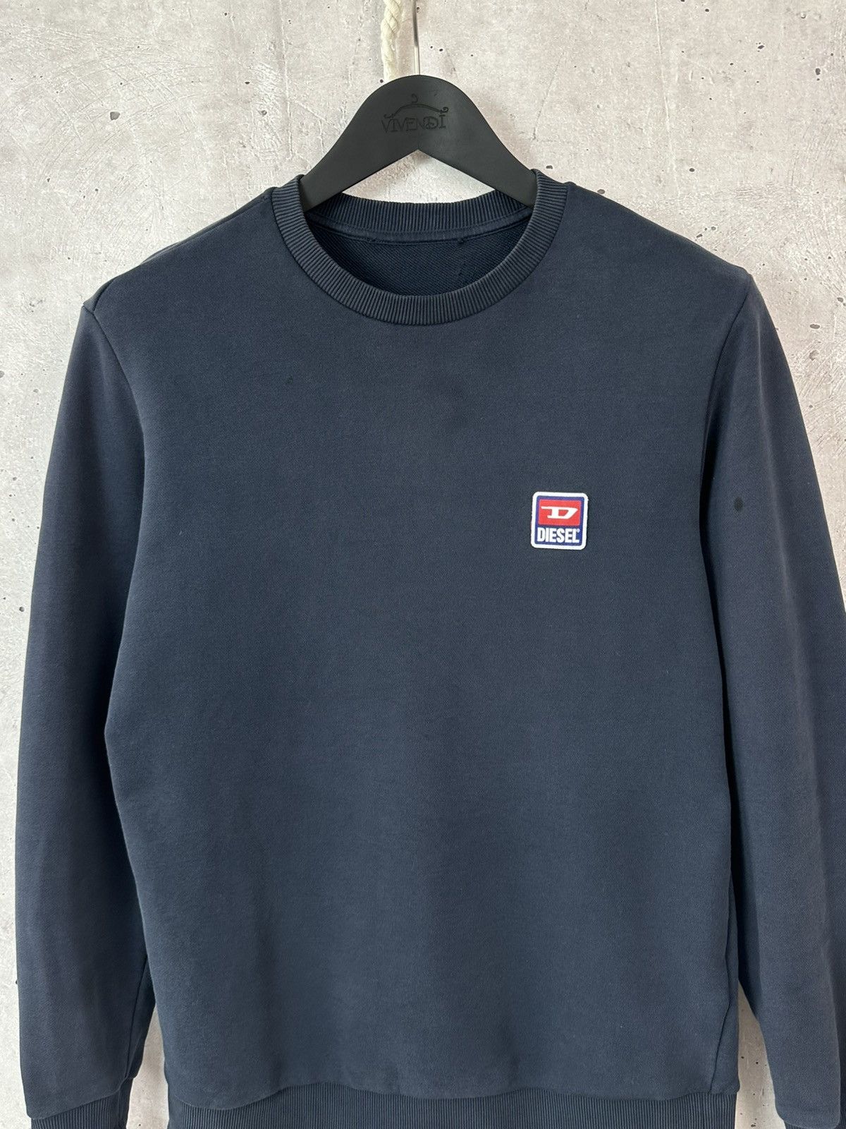 Diesel Vintage Diesel Logo Navy Sweatshirt Size US M / EU 48-50 / 2 - 3 Thumbnail