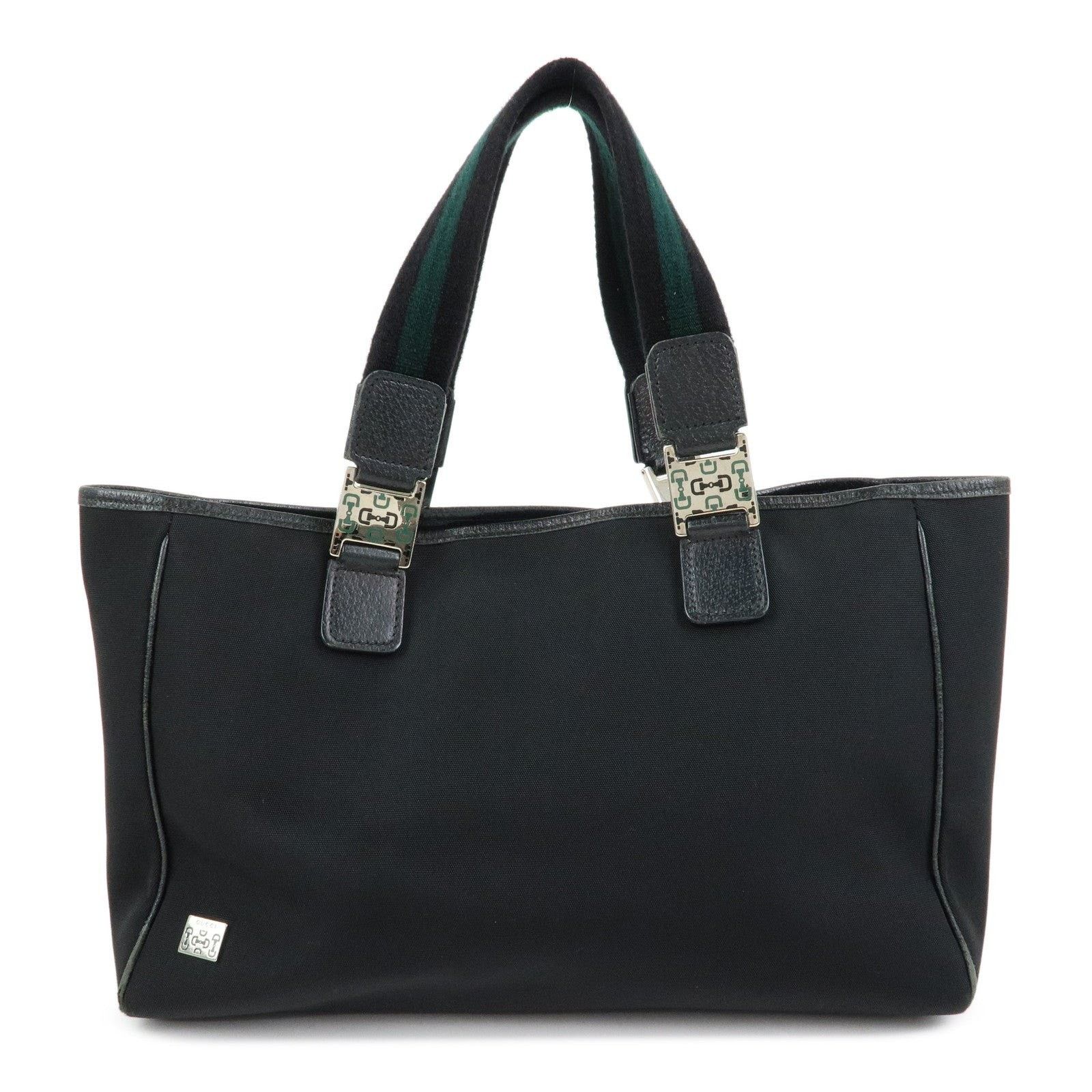 Gucci Gucci Sherry Line Nylon Tote Black Size ONE SIZE - 1 Thumbnail