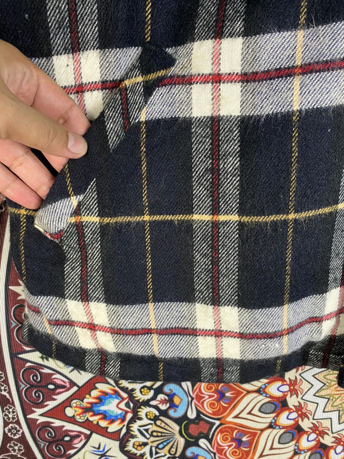 Flannel × Japanese Brand Japanese Brand Heavy Checkered Flannel Button Up Shirt Size US M / EU 48-50 / 2 - 6 Thumbnail