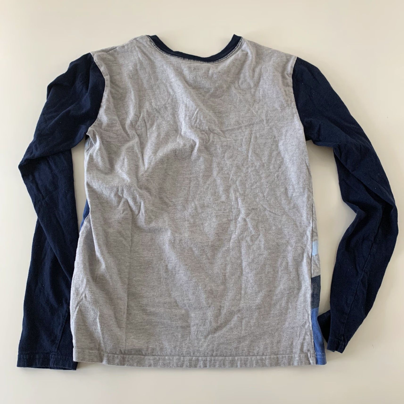 Disney Disney Mickey Mouse Raglan T Shirt Men’s Small Gray Blue Size US S / EU 44-46 / 1 - 6 Thumbnail