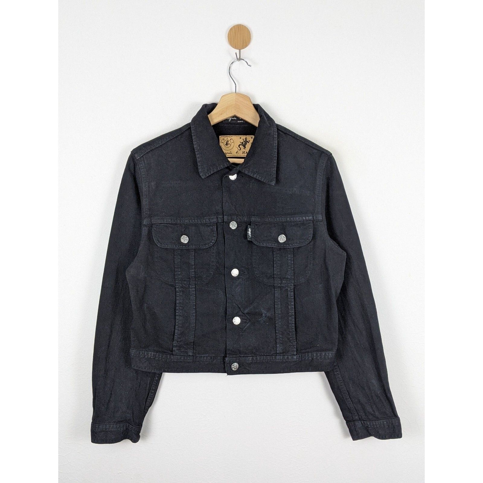 agnes b. Agnes B Denim jeans jacket Size S / US 4 / IT 40 - 1 Thumbnail