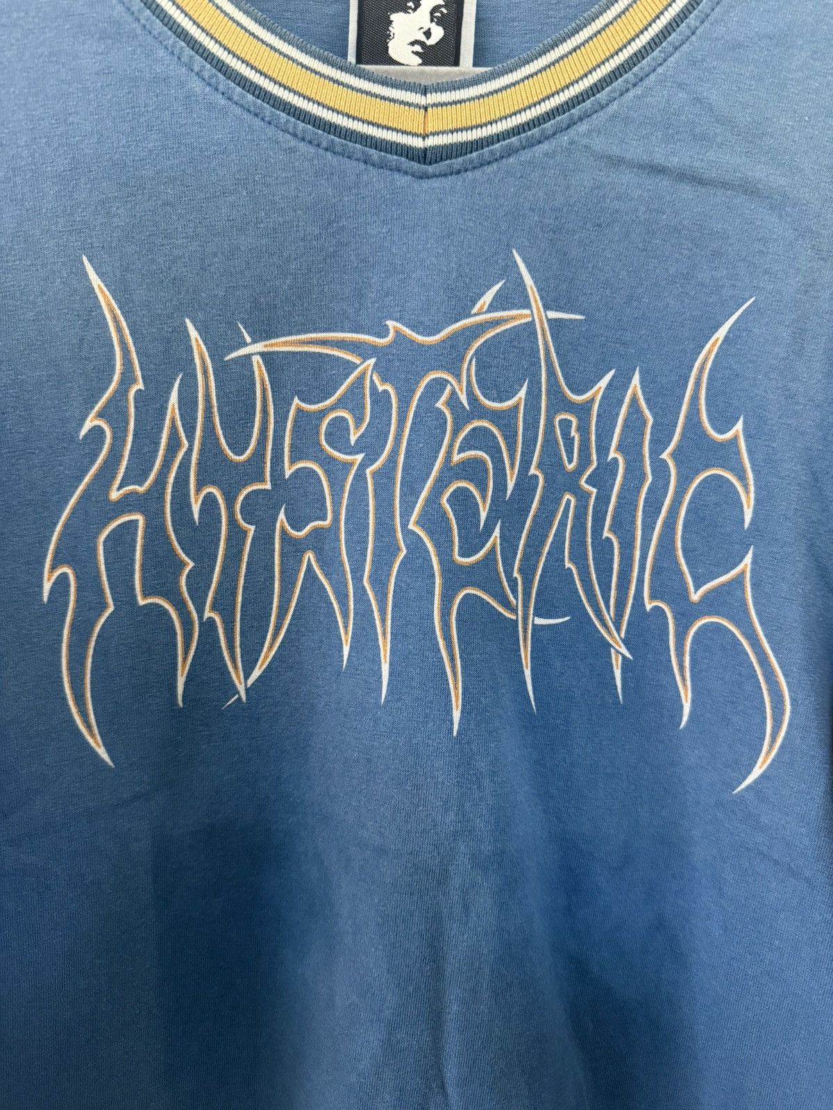 Hysteric Glamour Hysteric Glamour Hockey Style T-Shirt Size US M / EU 48-50 / 2 - 2 Thumbnail