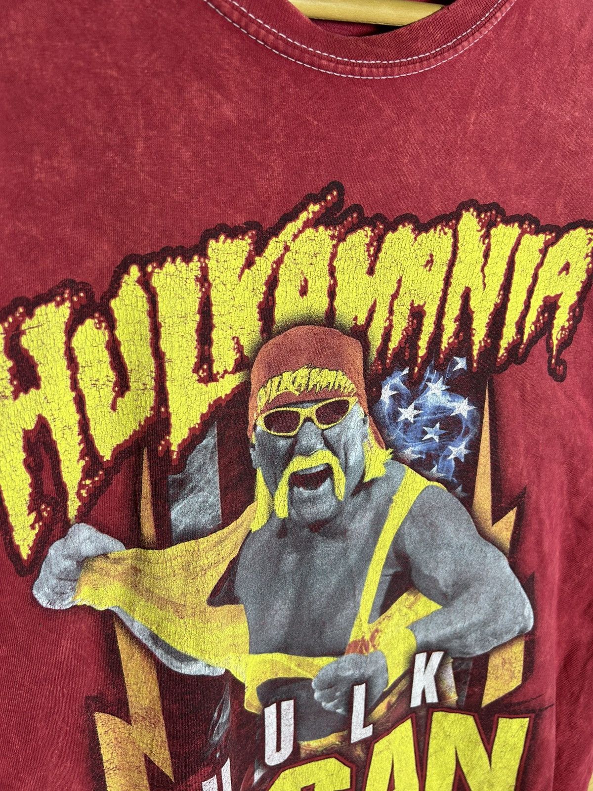 WWE WWE Hulk Hogan Hulkomania t shirt Size US L / EU 52-54 / 3 - 3 Thumbnail