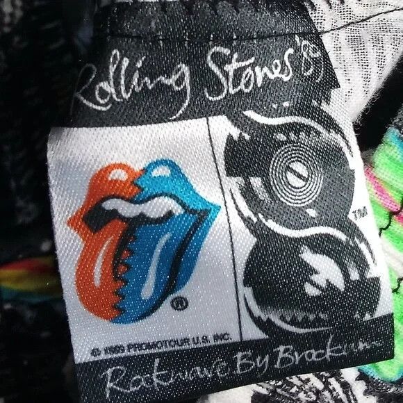 The Rolling Stones Vintage Rolling Stones Steel Wheels 1989 Tour Shorts Size US 34 / EU 50 - 5 Thumbnail