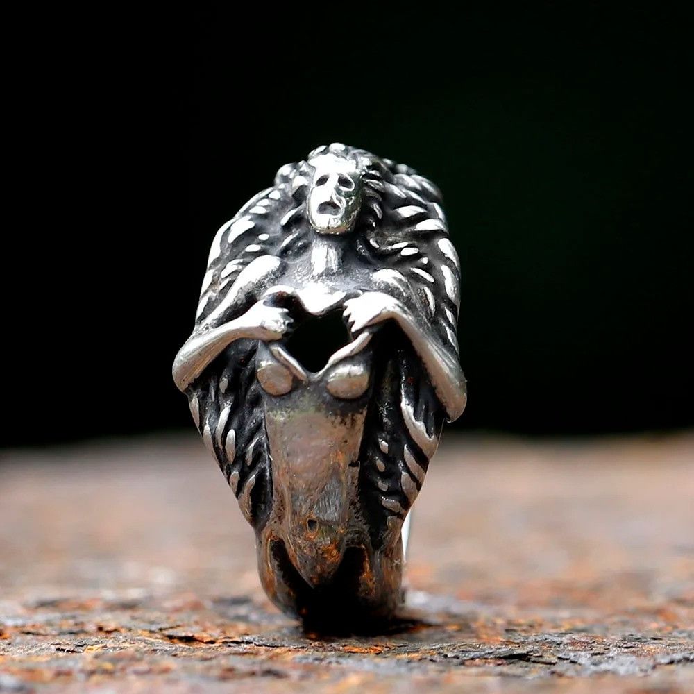 Jewelry Body shape Ring Streetwear Jewelry Fashion Gift Size ONE SIZE - 6 Thumbnail