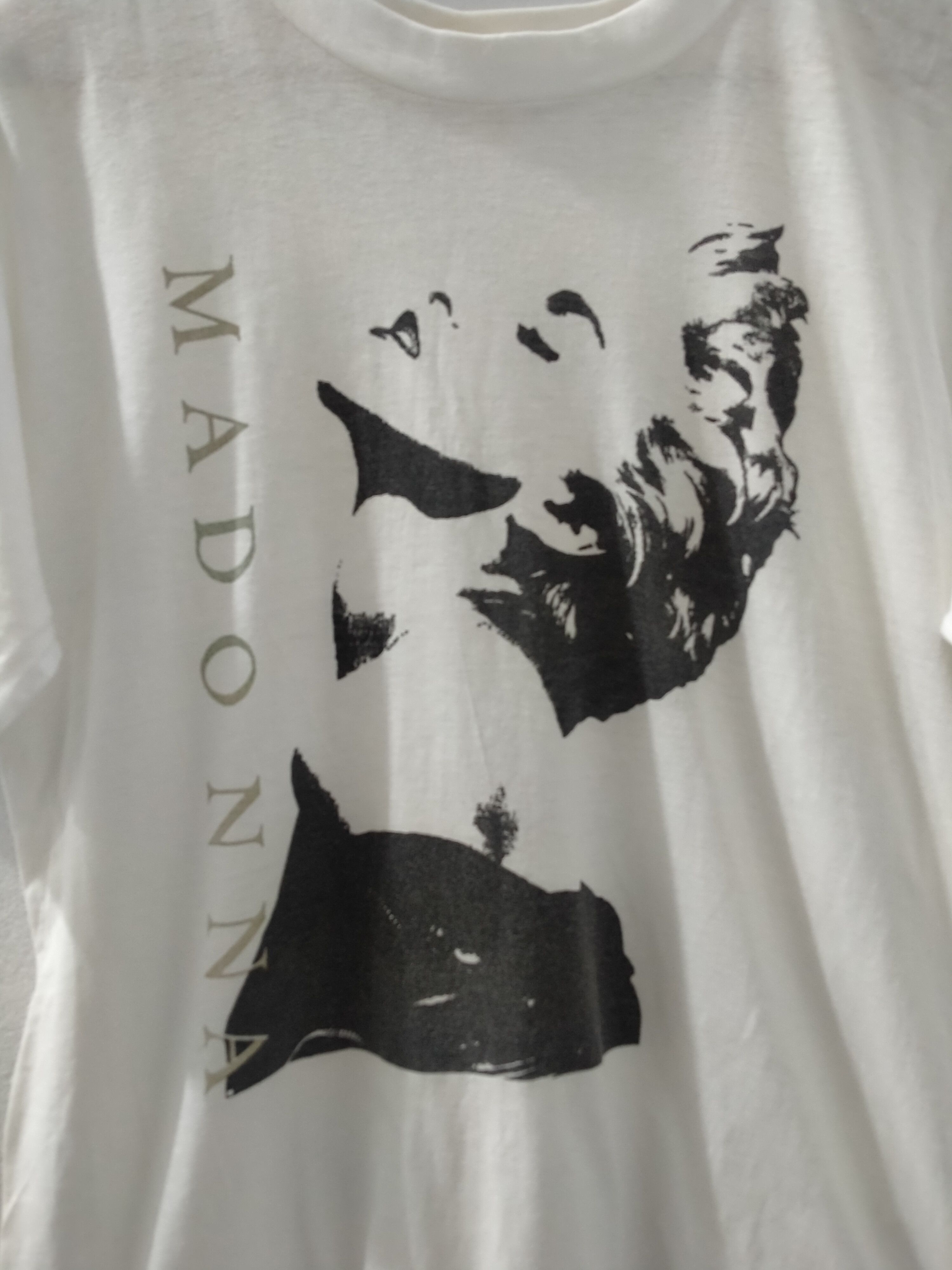 MADONA TRUE VINTAGE 80s PROMO MADONA BAND TEES