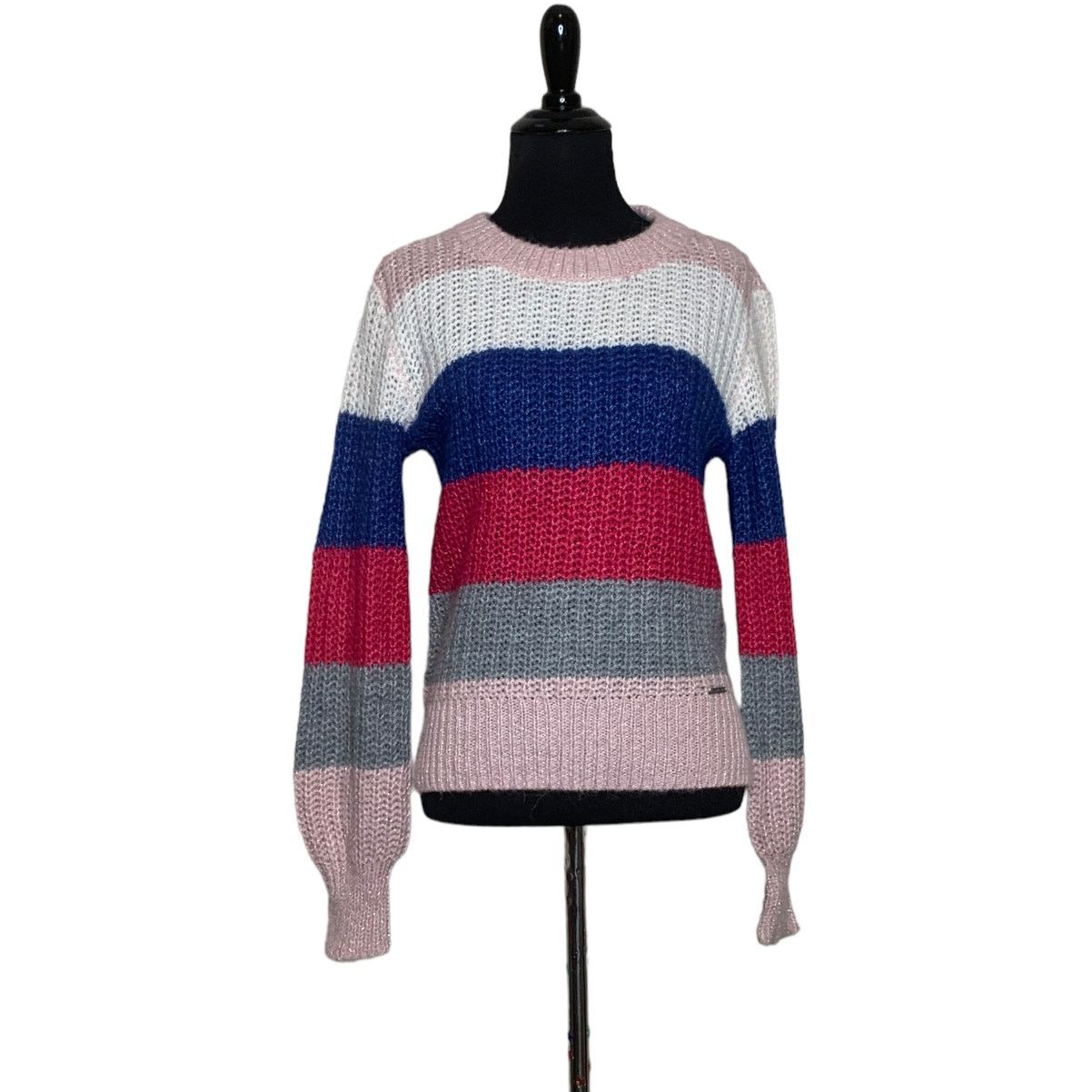 Abercrombie & Fitch Abercrombie & Fitch Alpaca Blend Stripe Sweater size XS Size XS / US 0-2 / IT 36-38 - 8 Thumbnail